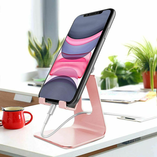 Tech-Protect Z4A Stand De Birou Pentru Telefon Mobil În Culoare Rose Gold