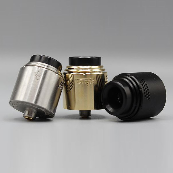 Vaperz Cloud Temple RDA 28mm Matte Black | Skroutz.gr
