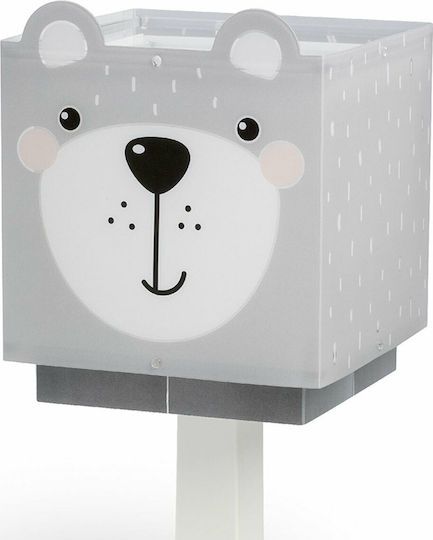 Ango Kids Portable Lamp Little Teddy Gray 15x15x30εκ.