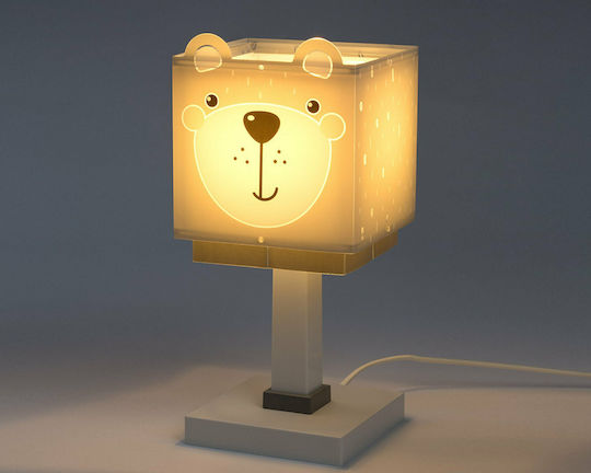 Ango Детска Лампа Портатив Little Teddy Сив 15x15x30εκ.
