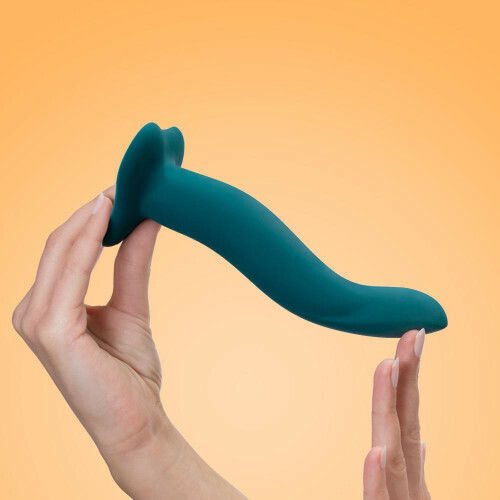 Fun Factory Limba Flex Dildo Anal Mediu Turcoaz 18cm