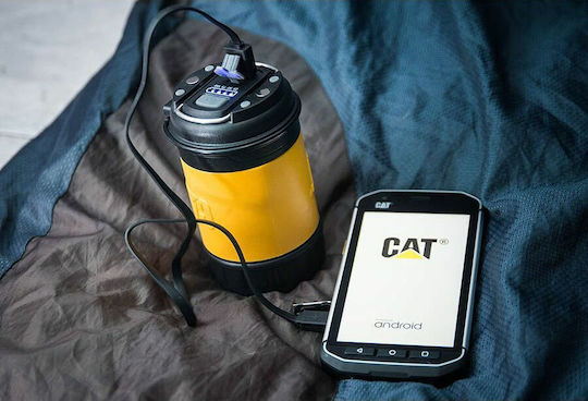 CAT Rechargeable Handheld Spotlight LED Dual Function with Maximum Brightness 225lm