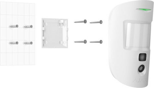 Ajax Systems MotionCam PET Wireless RF Motion Sensor Microwave & Infrared 80° Range 12m