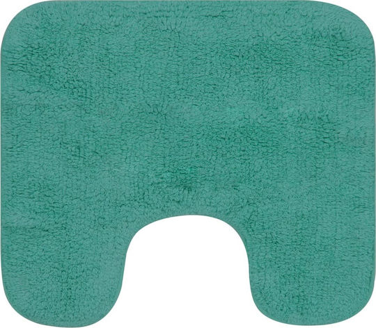 vidaXL Rutschfest Set Badematten Baumwolle Toilette 133236 Turquoise 2Stück