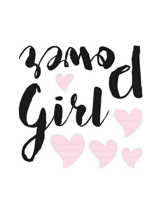 Ango Παιδικό Διακοσμητικό Αυτοκόλλητο Τοίχου Girl Power M 50x80εκ. 12τμχ Ango Παιδικό Διακοσμητικό Αυτοκόλλητο Τοίχου Girl Power M 50x80εκ. 12τμχ