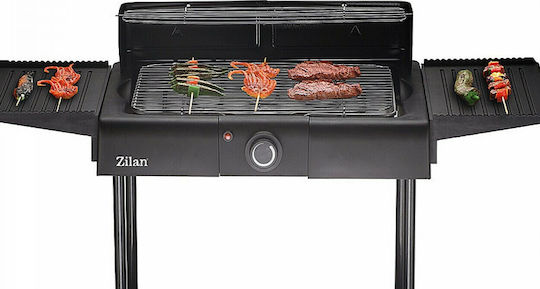 Zilan With Legs Electric Grill Grill 2400W with Adjustable Thermostat 42cmx26cmcm
