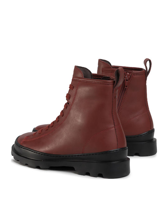 Brutus Leather Women's Ankle Boots Brown