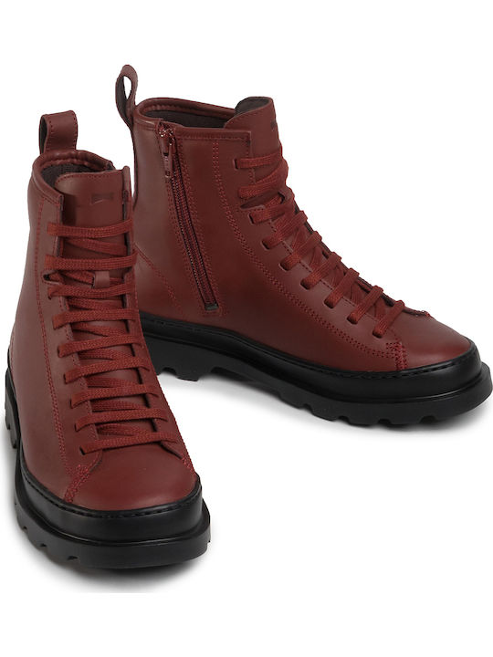 Brutus Leather Women's Ankle Boots Brown