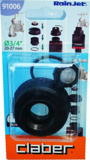Claber 91006 Faucet Hose Connector with Female Thread 19mm