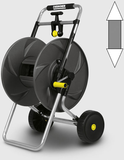 Karcher HT 80 M Wheeled Garden Hose Box for Hose up to 80m with Rewind Handle