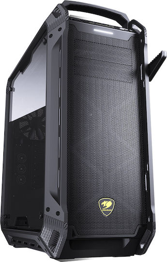 Cougar Panzer MAX-G Gaming Full Tower Κουτί Υπολογιστή με Πλαϊνό Παράθυρο Μαύρο