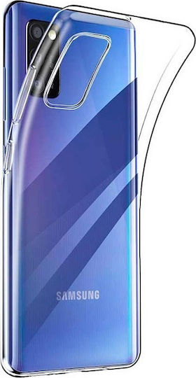 Back Cover Σιλικόνης 0.3mm Διάφανο (Galaxy A41)