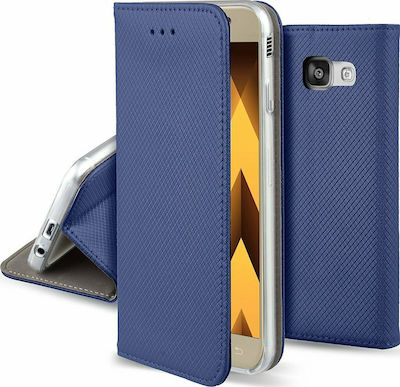 Senso Magnet Synthetic Leather Book Blue (Galaxy A3 2017)