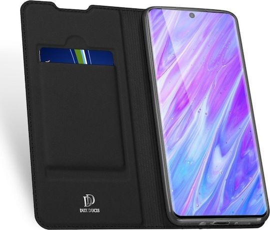 Dux Ducis Skin Pro Book Synthetic Leather Black (Galaxy S20)