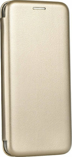 Curved M-folio Χρυσό Book Δερματίνης Χρυσό (Redmi Note 4)