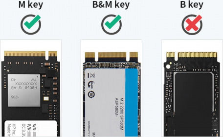 Unitek SolidForce Θήκη για Σκληρό Δίσκο M.2 PCI Express NVME με σύνδεση USB 3.1 Type-C