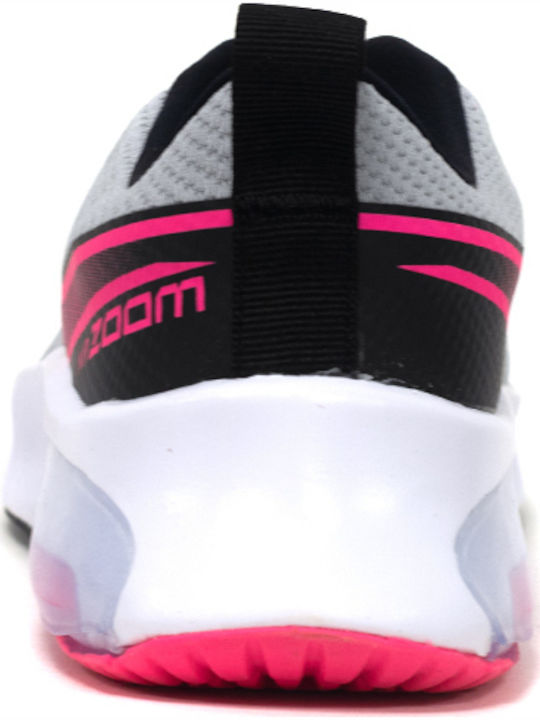 Air Zoom Arcadia Αθλητικά Παιδικά Παπούτσια Running με Κορδόνια Γκρι