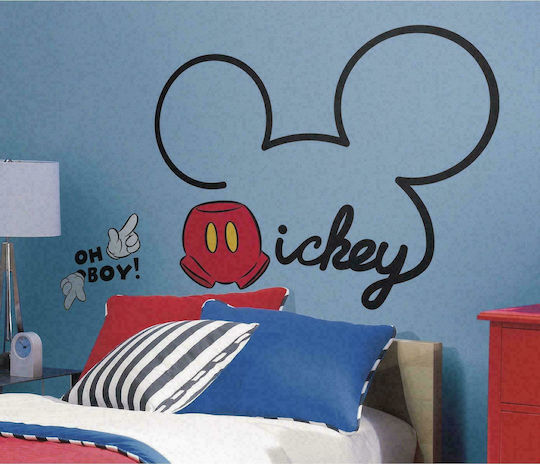 RoomMates Decor Kids Wall Decoration Sticker Disney All About Mickey RMK2560 80cm 11 Pieces
