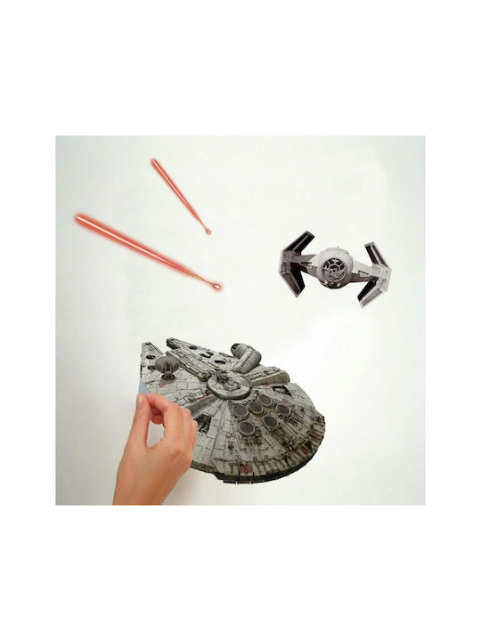 RoomMates Decor Kids Vinyl Wall Sticker Star Wars 36.83x36.58cm 21pcs