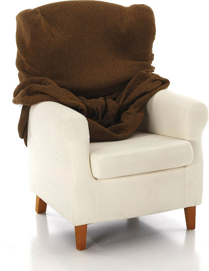 Mc Decor Akari Ελαστικό Κάλυμμα Μπερζέρας Μπλε 70x100cm