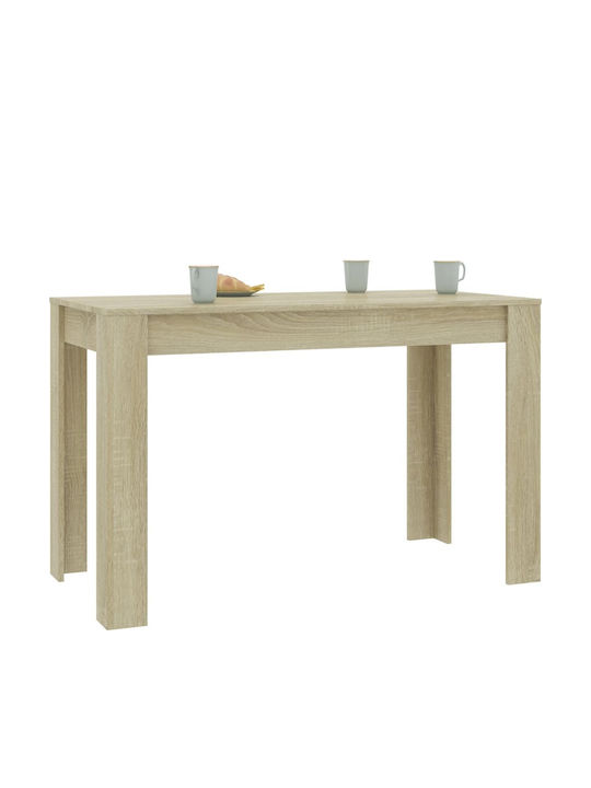 Table Dining Room Collapsible Wooden Sonoma 120x60x76cm