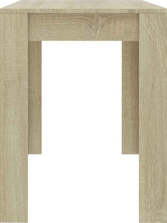 Table Dining Room Collapsible Wooden Sonoma 120x60x76cm