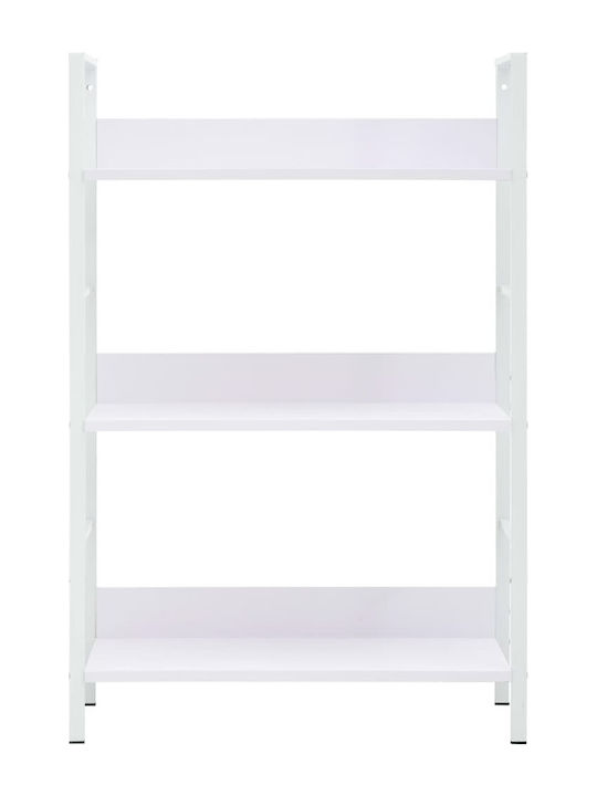 Bookcase White 60x27.6x90.5cm