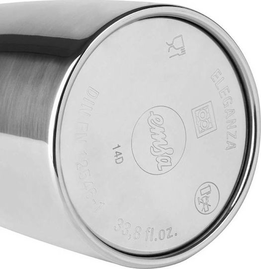 Emsa Eleganza Кана Термос Неръждаема Стомана 300ml Сребрист