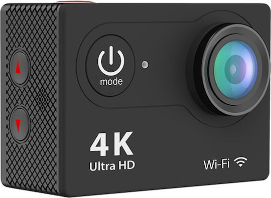 TP-CM-H9 DV Action Camera 4K Ultra HD Υποβρύχια (με Θήκη) και Wi-Fi Μαύρη