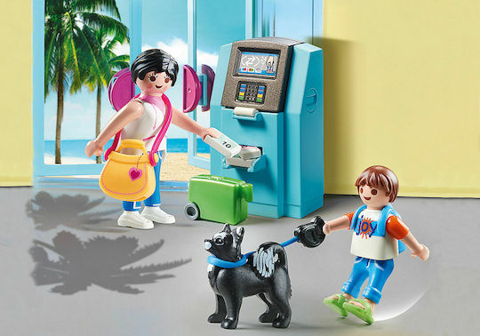 Playmobil Family Fun Tourists with ATM για 4 ετών