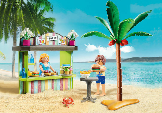 Playmobil Familienspaß Beach Snack Bar für 4+ Jahre Jahre