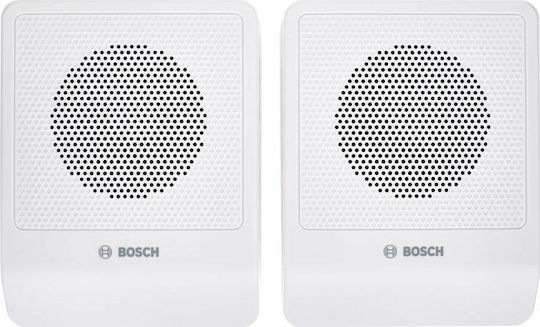 Bosch LB10-UC06-L Wand-Installationslautsprecher Paar Weiße