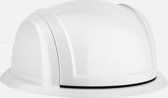Marplast Πλαστικός Κάδος Απορριμμάτων 526-541 13lt Λευκός