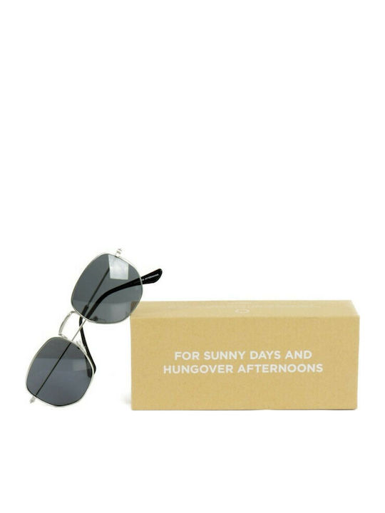 Chpo Ian Sunglasses with Black Frame and Black Lens 16132DD