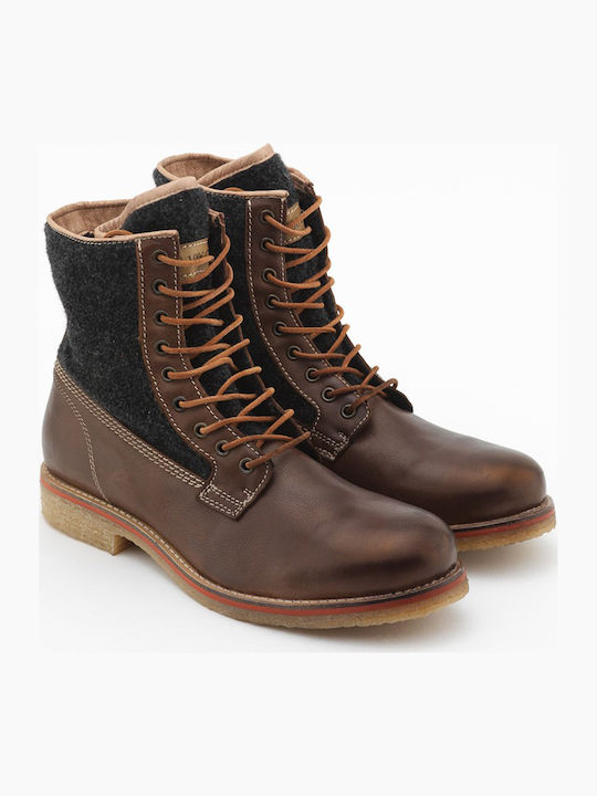 Mcrepona Leather Brown Boots