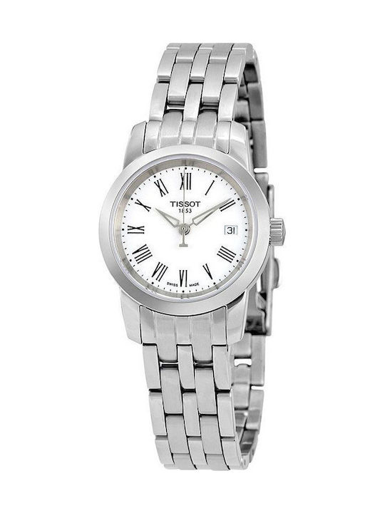 Tissot .00 Watch with Silver Metal Bracelet