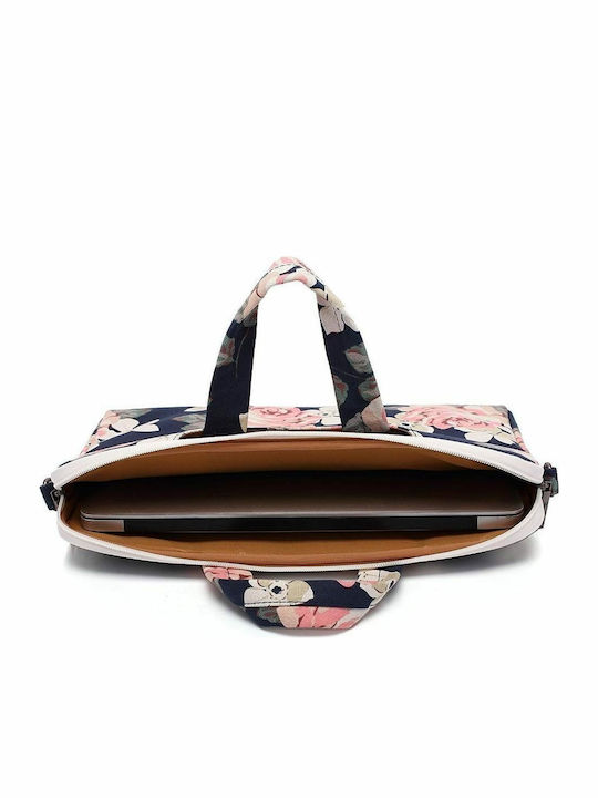 Canvaslife Τσάντα Ώμου / Χειρός για Laptop 14" Navy Rose