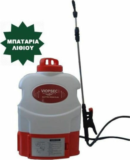Viopsec Elletra Venus Plus+ Backpack Sprayer 12V with Battery 8Ah with Capacity 16lt 4bar