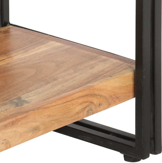 Βιβλιοθήκη Μπεζ 140x30x180εκ.