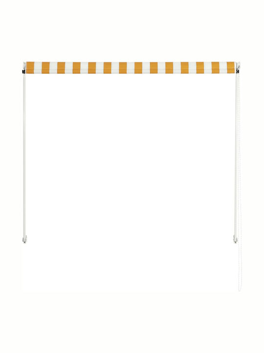 vidaXL Τέντα Βεράντας Κίτρινο 1x1.5m