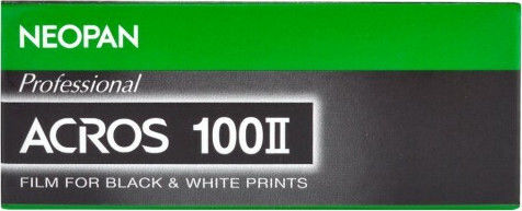 Fujifilm Черно-бял негатив Neopan 100 Acros II Ролка Филм 120 (16 Експозиции)