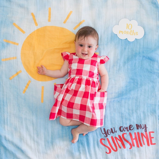 Lulujo Baby Photography Sheet You Are My Sunshine for Boy
