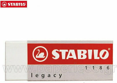 Stabilo Eraser for Pencil and Pen Legacy 1pcs White