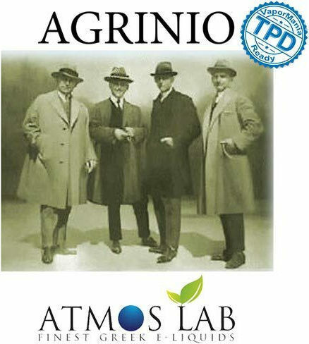 Atmoslab Lichid de Reumplere Gata Agrinio Balanced cu Aromă de Fumat 6mg 10ml
