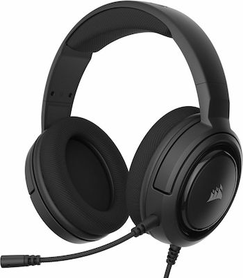 Corsair HS45 Surround Надушници Геймърски слушалки с връзка 3,5 мм / USB Черен