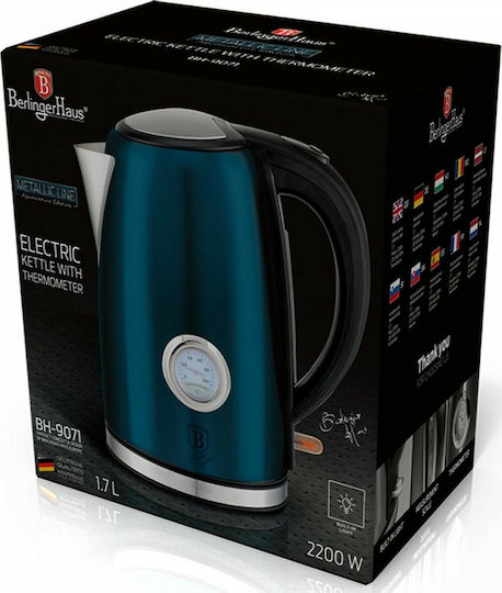 Berlinger Haus Βραστήρας 1.7lt 2200W Μπλε