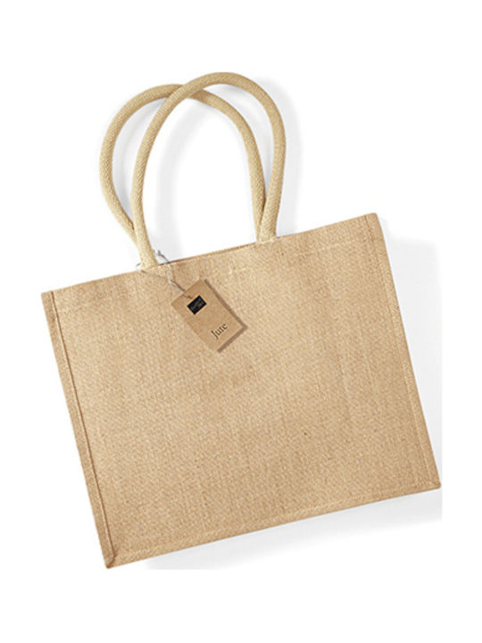 Westford Mill W407 Fabric Shopping Bag Natural