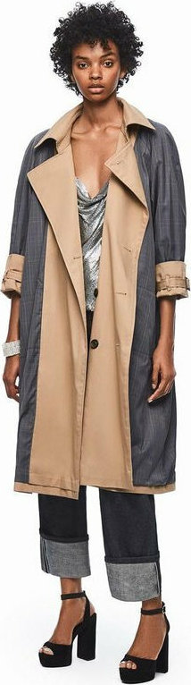 pepe jeans freeda trench coat