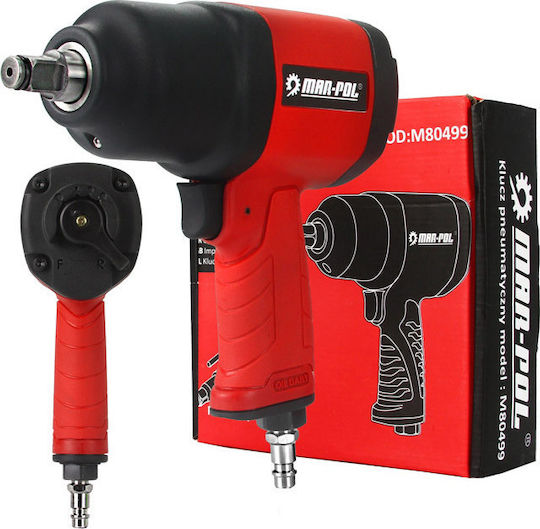 Mar-Pol M80499 Αερόκλειδο 1/2" με Μέγιστη Ροπή 152.96kgm