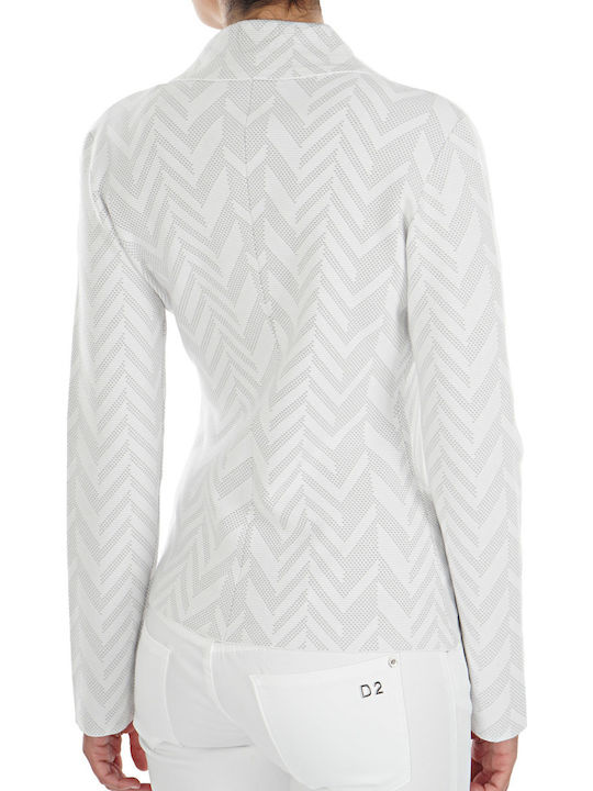 Emporio Armani Women's Double Breasted Blazer White